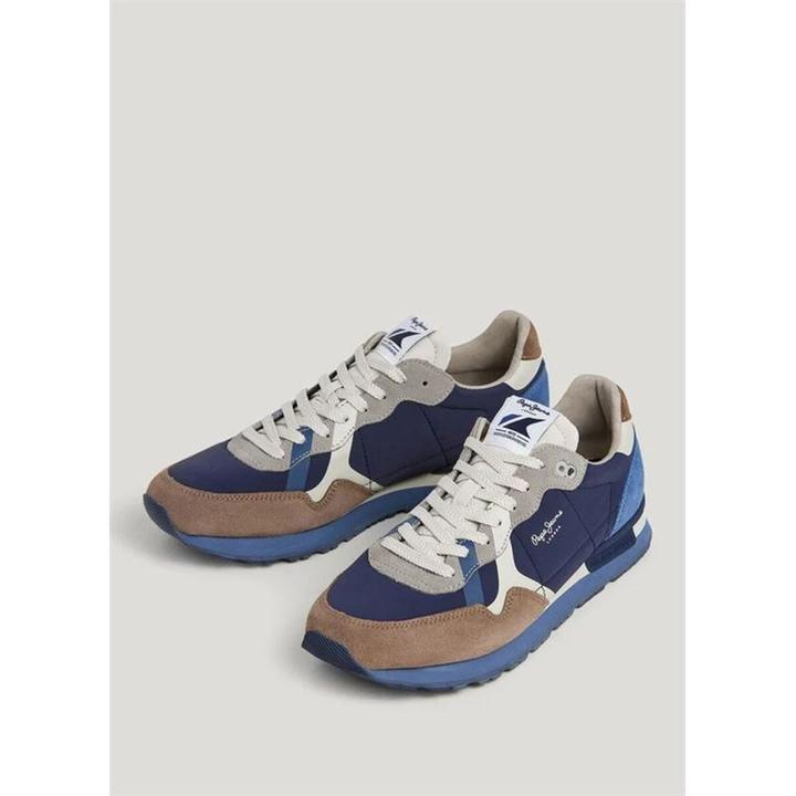 Immagine prodotto Pepe Jeans Herren Sneaker Brit Prints Hellbraun (41)