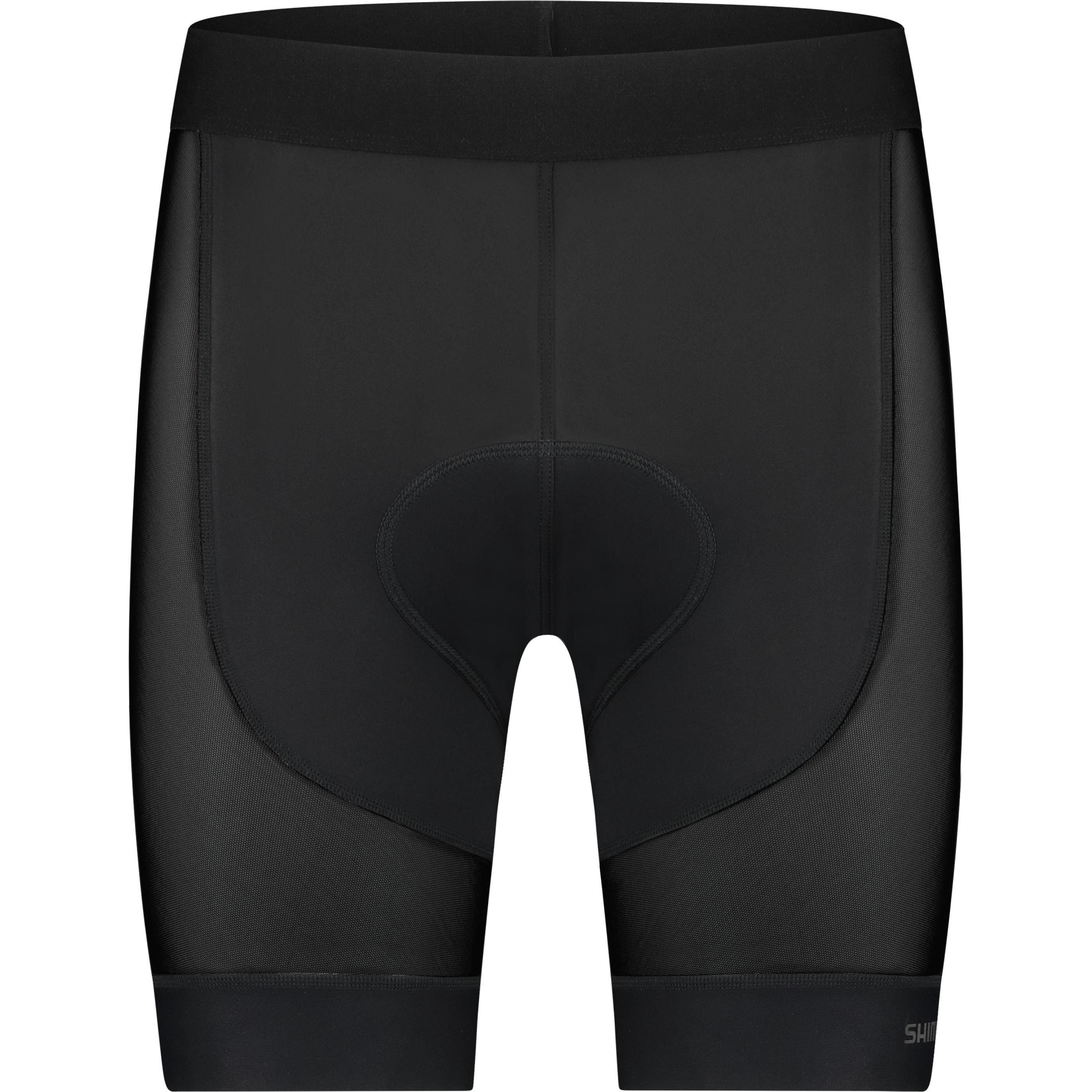 Shimano, Herren, Velohosen, X8822465 (XL), Schwarz, XL