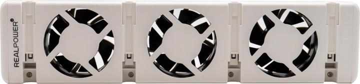 RealPower Heizungslüfter HL-1,Lüfter mit 3 Ventilatoren (1 x)