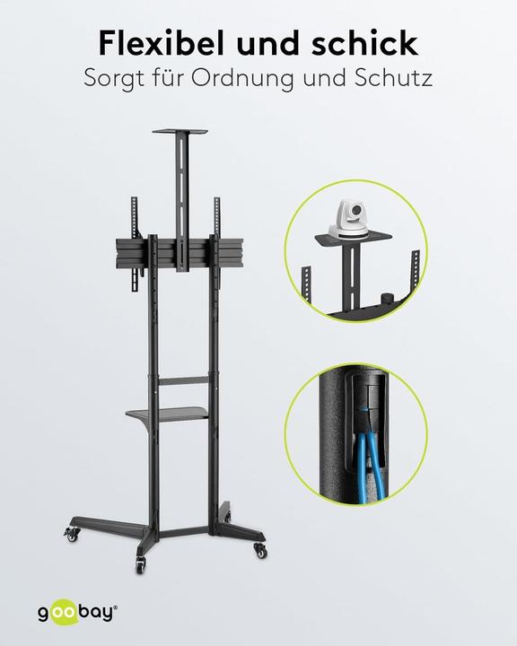 Image du produit Goobay Présentoir TV Pro taille L (70", 50 kg)