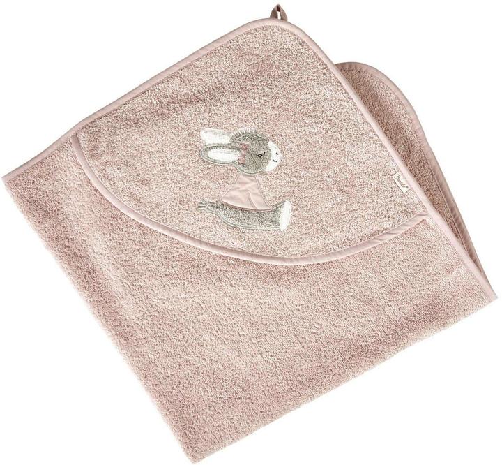 Sterntaler Linge à capuche pour bébé Emmi Girl 80 x 80 cm (80 x 80 cm)