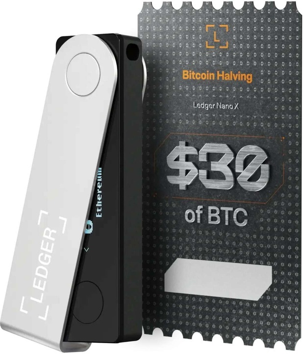 Produktbild Ledger Nano X Onyxschwarz inkl. 30$ Bitcoin-Voucher (Dash, Zcash, Ethereum Classic, Ether, Vertcoin, Stellar, Neo, Bitcoin, Litecoin, Ubiq, Bitcoin Cash, Komodo)