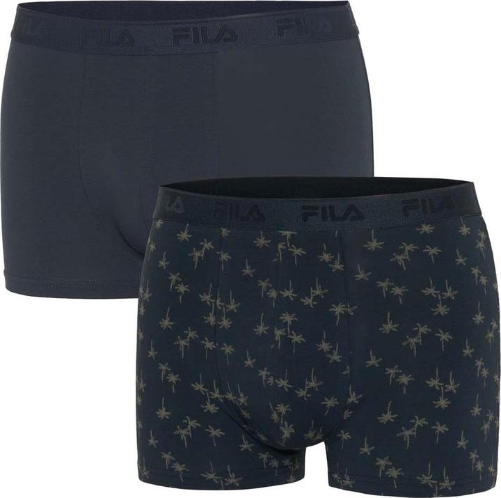 Produktbild FILA Man Boxer Elastic With Logo 2 Pieces (L, 2er Pack)