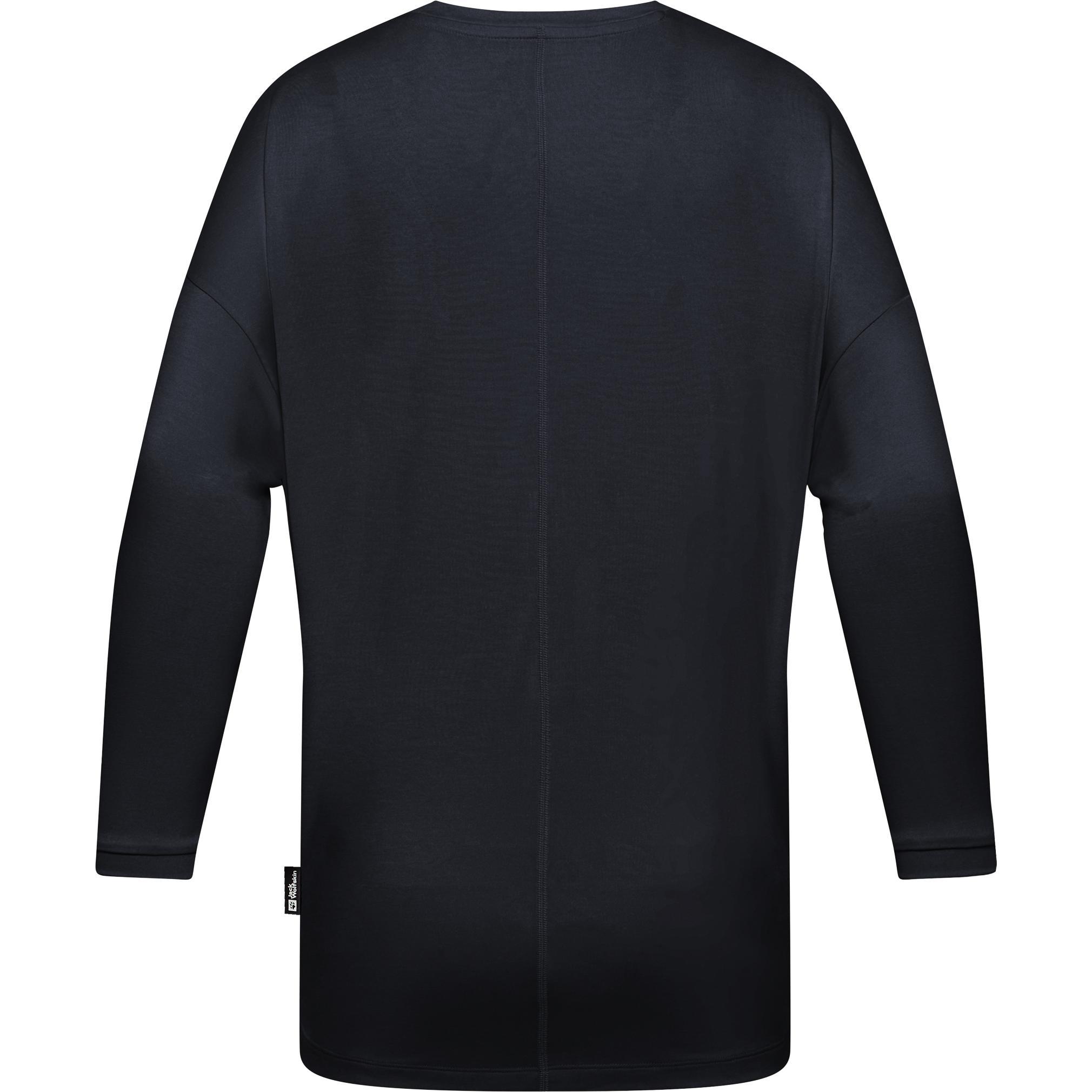 Thumbnail - Jack Wolfskin, Damen, Sportshirt, Travel 3 4 T W (XXL), Blau, XXL