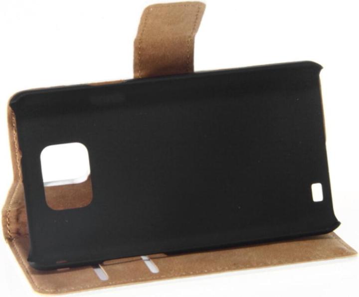 Actual product image OEM Slim Leather Book Case Galaxy S2 - White 4250710543199 (Samsung Galaxy S II i9100)
