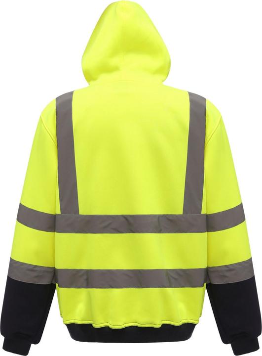 Immagine prodotto Yoko Felpa con Cappuccio e Zip Intera Alta Visibilità Uomo (L)