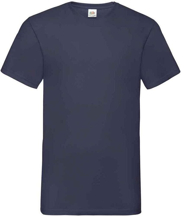 Actual product image Fruit of the Loom Mens Valueweight V Neck T-Shirt (L)