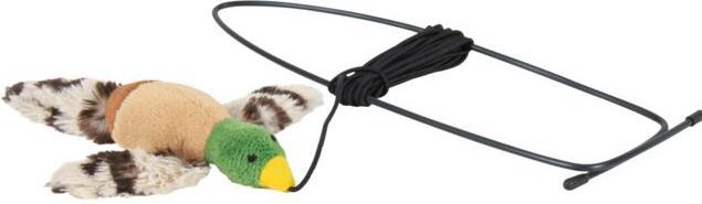 Produktbild Trixie Vogel für Türrahmen (Plüschspielzeug Katze)