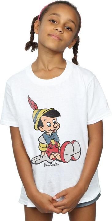 Produktbild Pinocchio TShirt Mädchen aus klassischer Baumwolle (128)