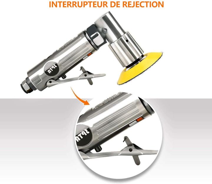 Actual product image Spta Angle grinder 80mm with grinding wheels (80 mm)