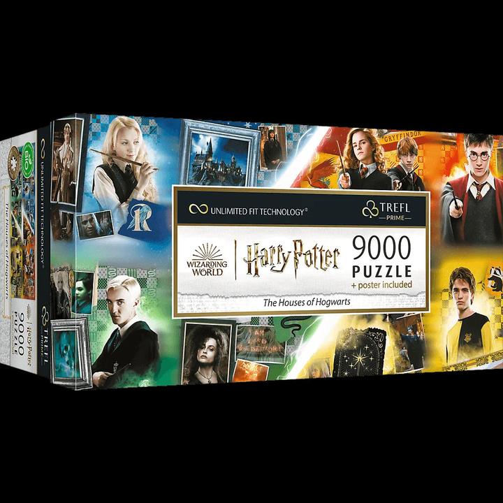Produktbild Trefl Harry Potter - Die Häuser von Hogwarts (9000 Teile)