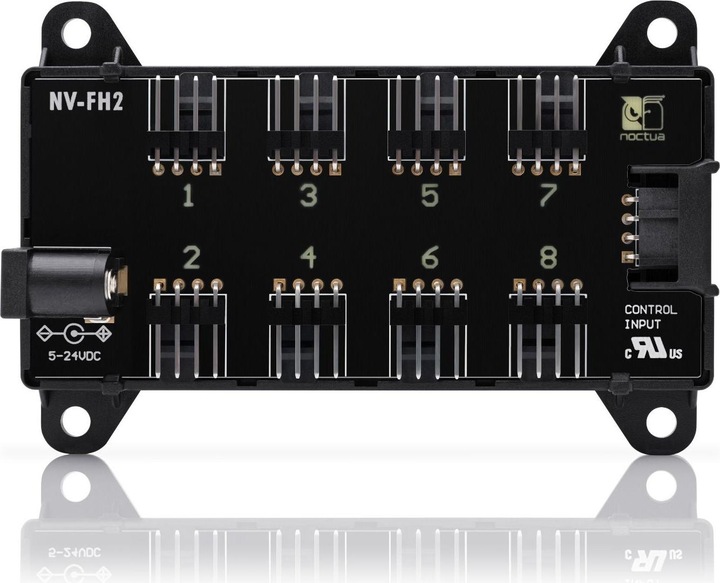 Image du produit Noctua Kit de concentrateur de ventilateur alimenté NV-SPH1 (noir) (8 Ventilateur)
