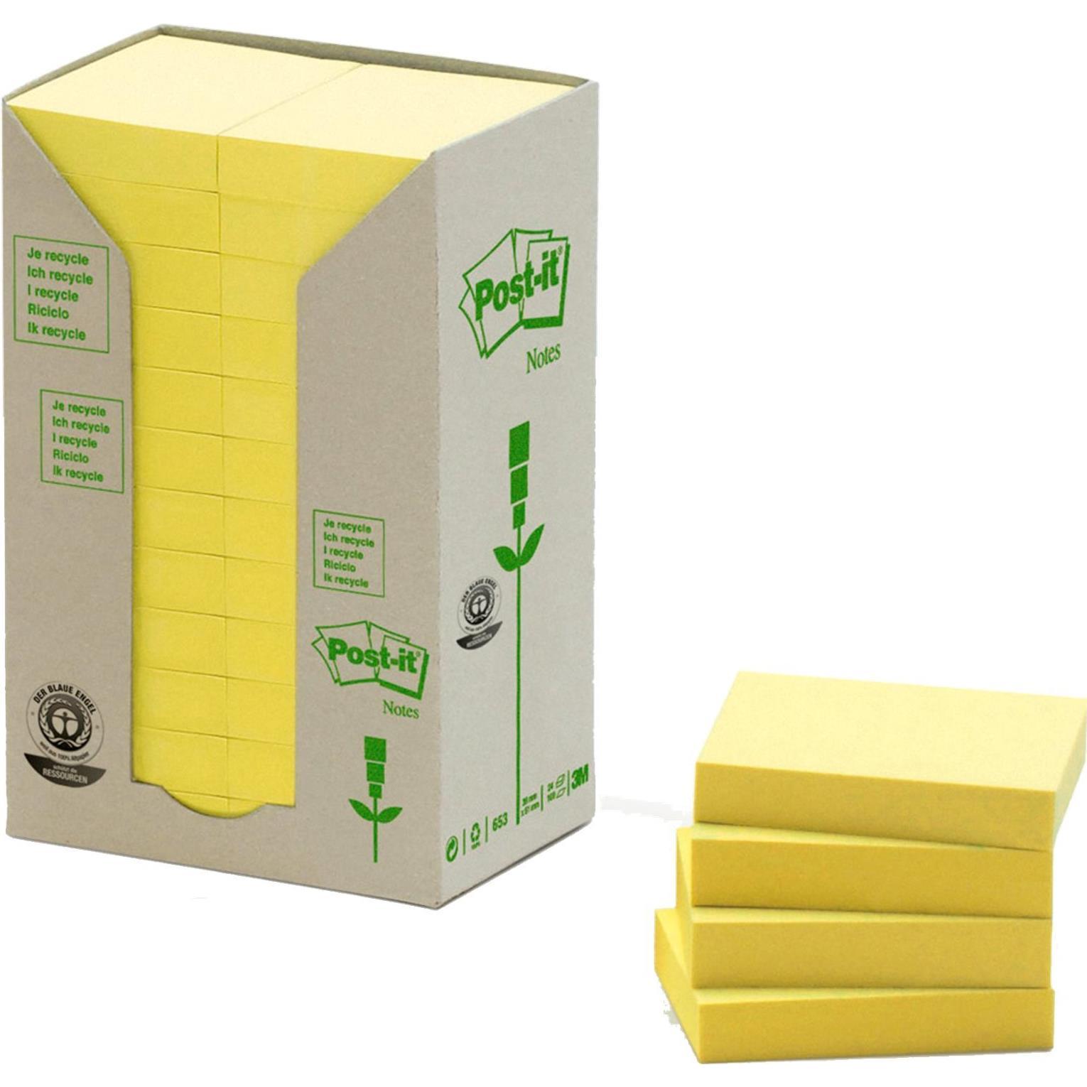 Post-it Recycling (38 x 51 mm) (653-1T)
