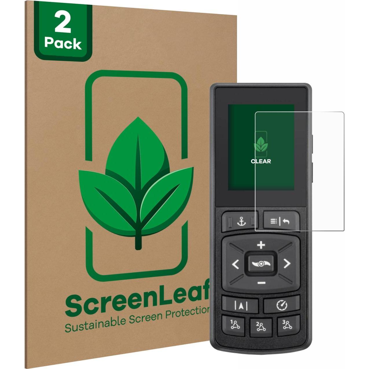 ScreenLeaf, Accessori per navigatori GPS, Pellicola protettiva, Proteggi Schermo Sostenibili, Clear, Antigraffio