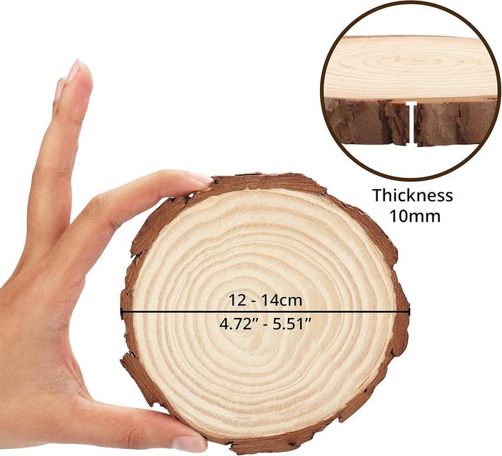 Actual product image Kurtzy 20 tree discs