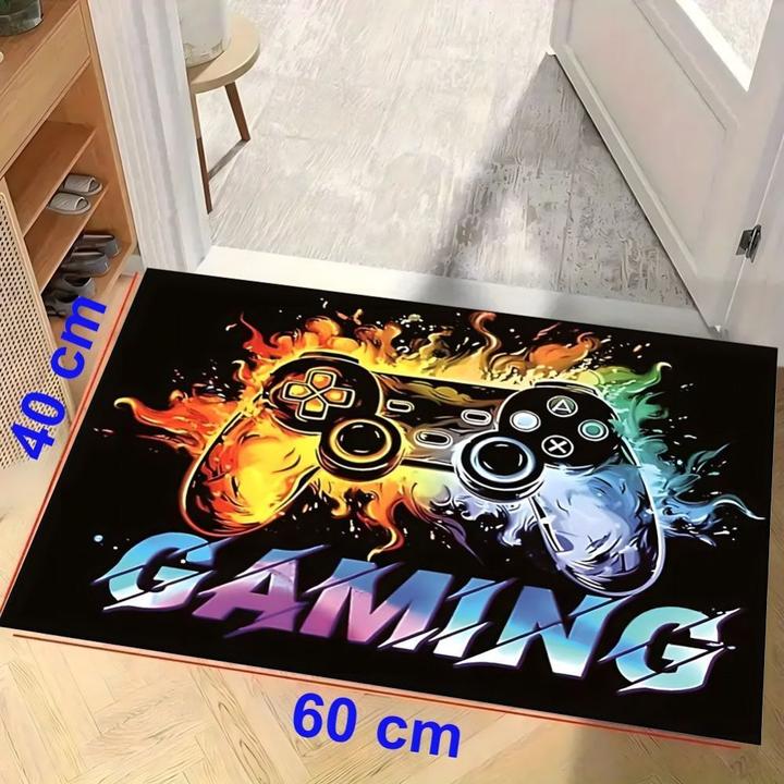 Produktbild 4Kom Consumer electronics OEM Chair protective mat gaming pattern 40 x 60 cm RC-K-1540