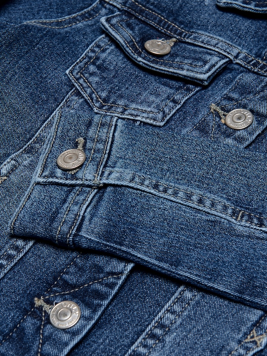 Image du produit Only Veste en jean bleu foncé (164)