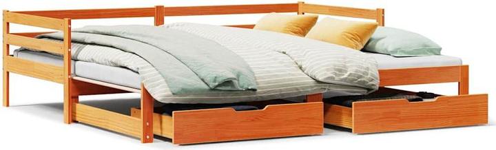 Image du produit vidaXL Lit de jour Extensible avec tiroirs