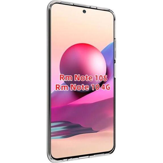 Thumbnail - MU Classic Softcase TPU Series (Xiaomi Redmi Note 10S, Xiaomi Mi Note 10), Smartphone Hülle, Transparent