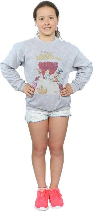 Produktbild Disney Alice In Wonderland Retro Poster Sweatshirt Mädchen (128)
