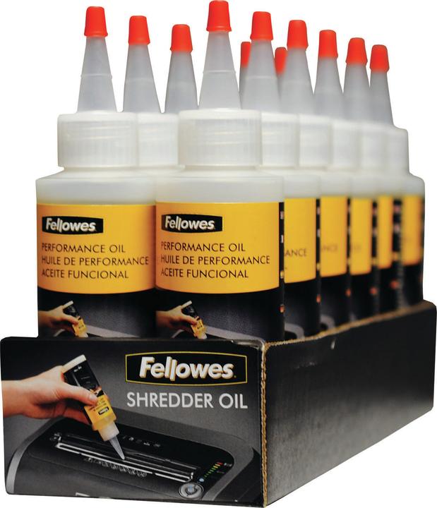 Actual product image Fellowes Document shredder oil, 120ml (Particle cut)