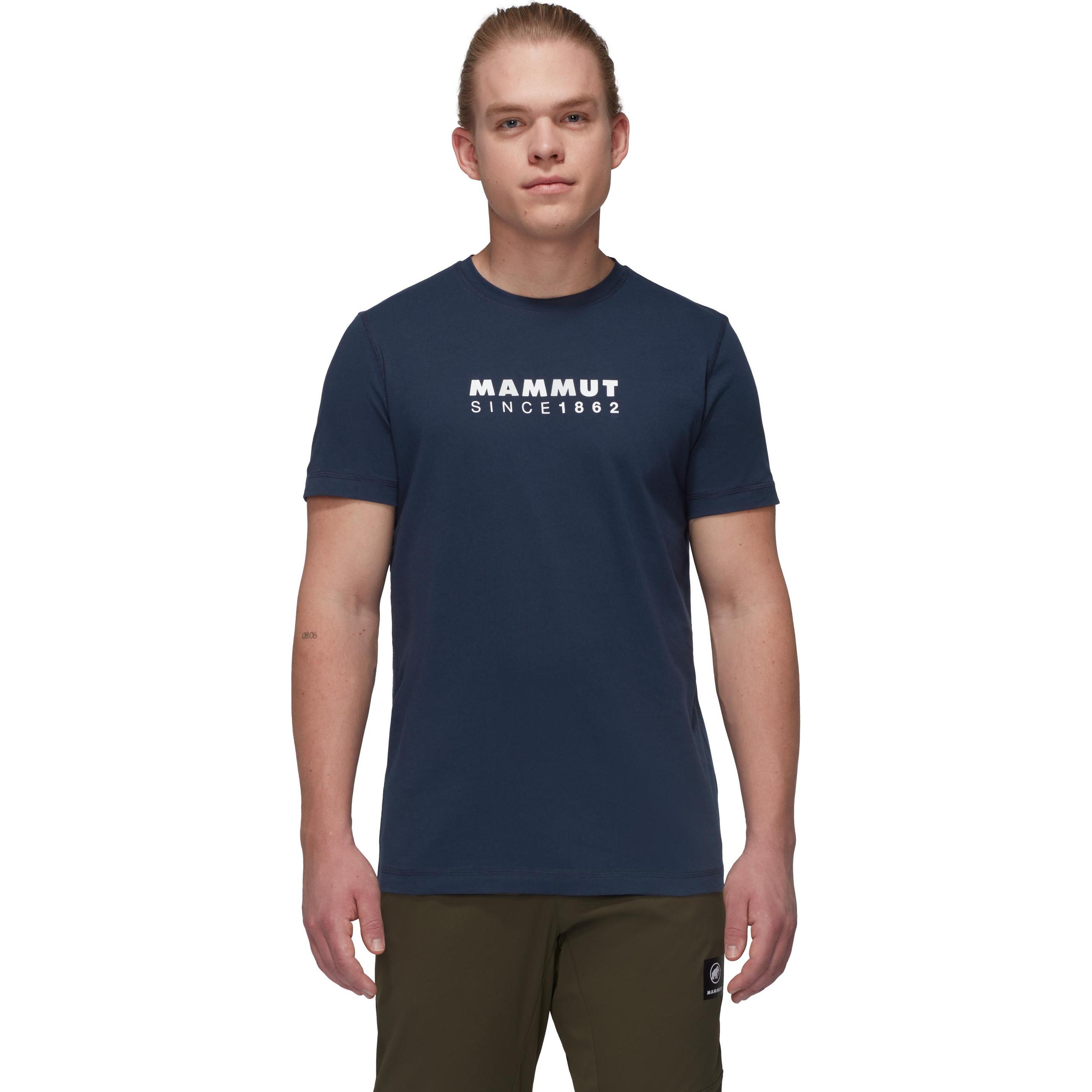 Thumbnail - Mammut, Herren, Shirt, Core T-Shirt Men Logo, Blau, (L)