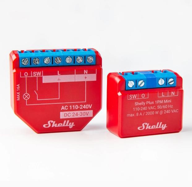 Produktbild Shelly Plus 1PM Mini (Schaltaktor)