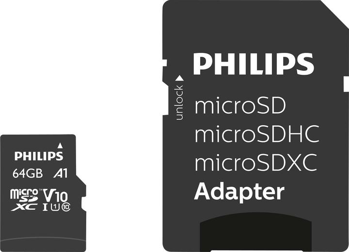Produktbild Philips Ultra Speed (64 GB, microSDXC, U1, UHS-I)
