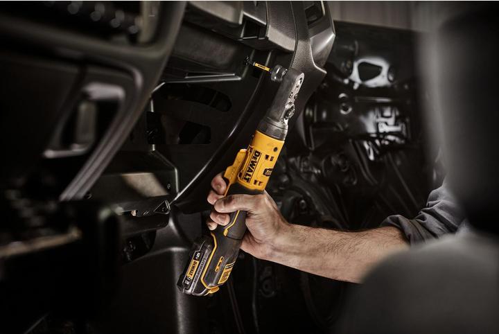 Produktbild DeWalt Akku-Ratsche, 1/4-3/8Z, 12 V, Basisversion (Akkubetrieb)