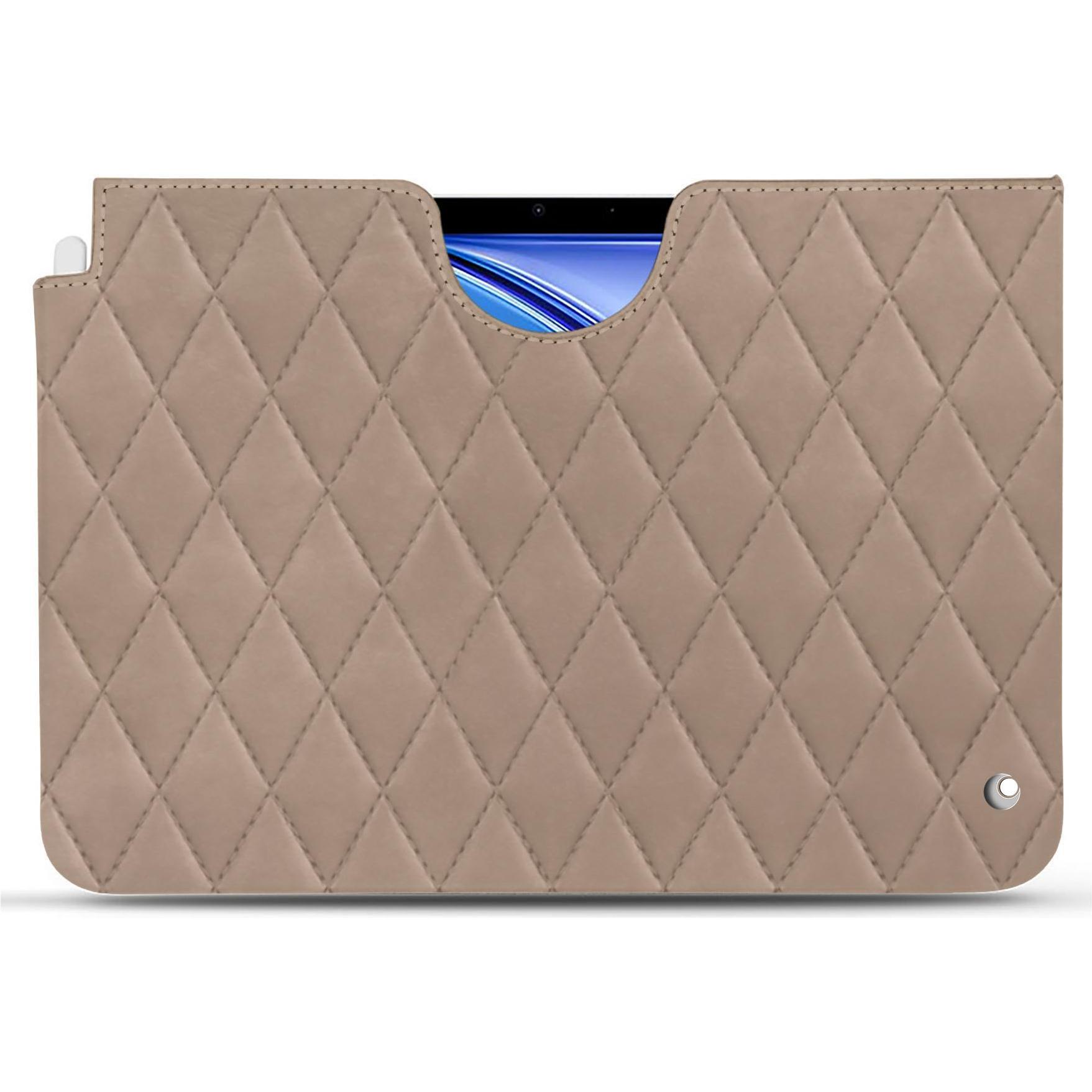 Noreve Lederschutzhülle (iPad Air 2020 (4. Gen), iPad Air 2022 (5. Gen)), Tablet Hülle, Beige
