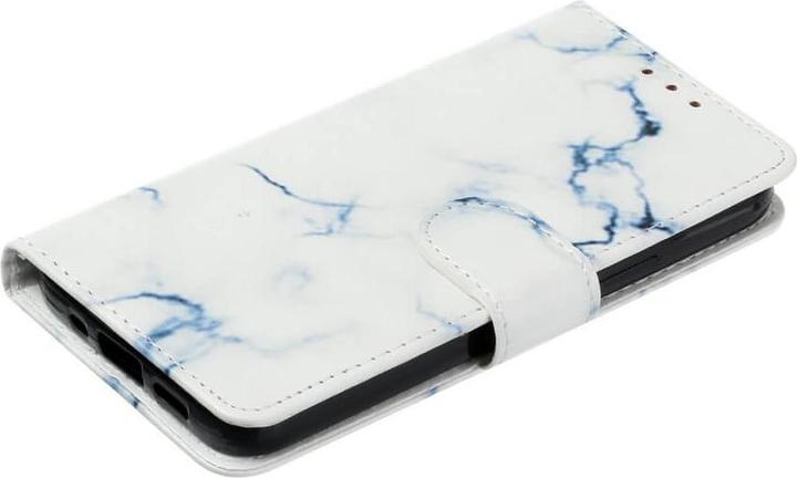 Image du produit Cover-Discount Étui en cuir Marble blanc (Samsung Galaxy S24 Ultra)