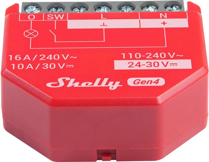 Actual product image Shelly 1PM Gen4 (Switch actuator)