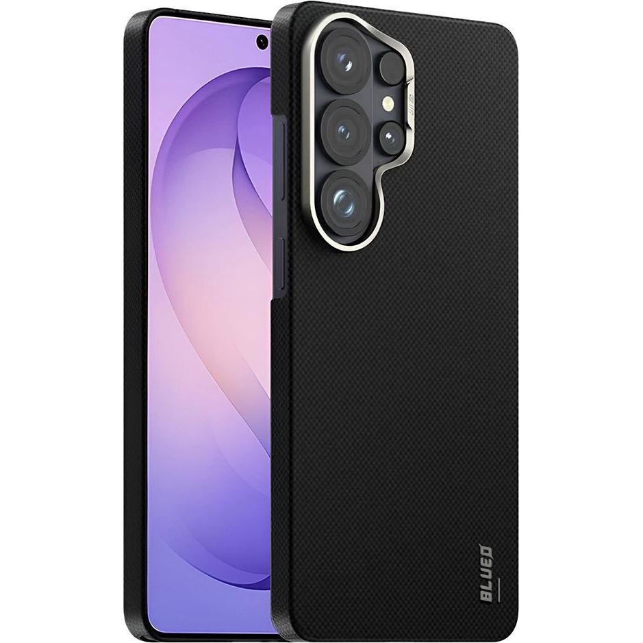 BlueO - AIR Aramid Fiber Series - Samsung Galaxy S26 Ultra - Black (Samsung Galaxy S26 Ultra), Cover smartphone, Nero