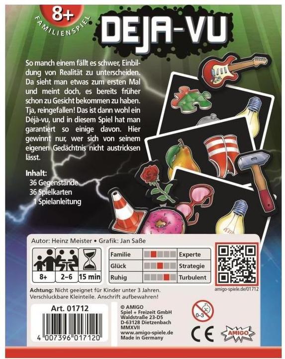Immagine prodotto Amigo Deja vu (Tedesco, 2 - 6 Giocatori)