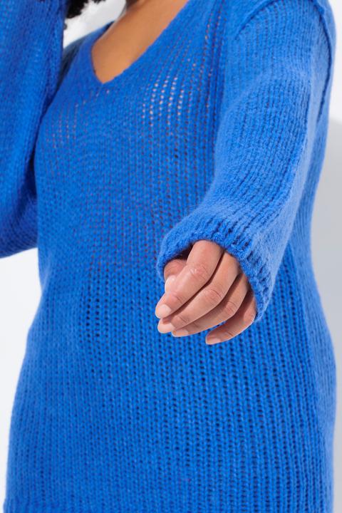 Produktbild Angel of Style Pullover, oversized, Ballonärmel, V-Ausschnitt. (44)