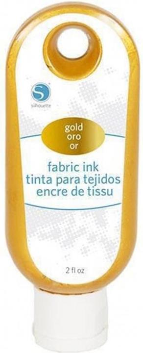 Produktbild Silhouette Textilfarbe gold