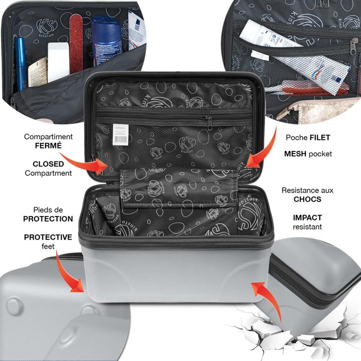 Produktbild Only-Bags.Store Kosmetiktasche für die Reise - Kleines Modell, wasserdicht