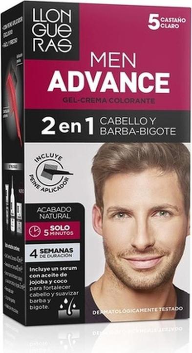 Llongueras MEN ADVANCE #5-castaño claro (5 - Kastanie hell)