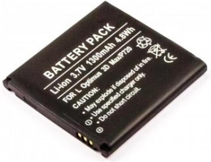 Produktbild AGI 60035 - Akku - LG - P720 - Schwarz - Lithium-Ion (Li-Ion) - 1300 mAh