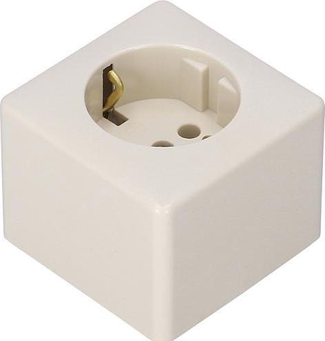 Produktbild Martin-Kaiser AP Steckdose 1-fach weiss 703/ws