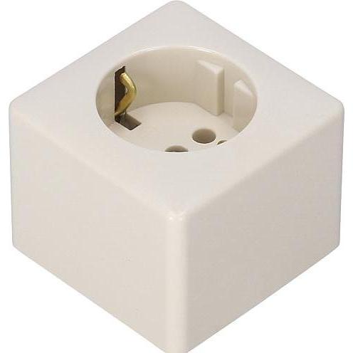 Martin-Kaiser, Steckdose, AP Steckdose 1-fach weiss 703/ws
