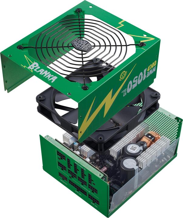 Image du produit Cooler Master Master MWE Gold 1050 Full Modular V2 ATX3.0 Blanka PSU / PC voeding (1050 W)