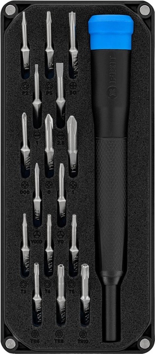 Image du produit iFixit Set de réparation Minnow (000, 0, P5 Y000, 2,5 mm T3, TR10 P2, T5 TR6, PZ1 1x, TR8, Y0, T4)