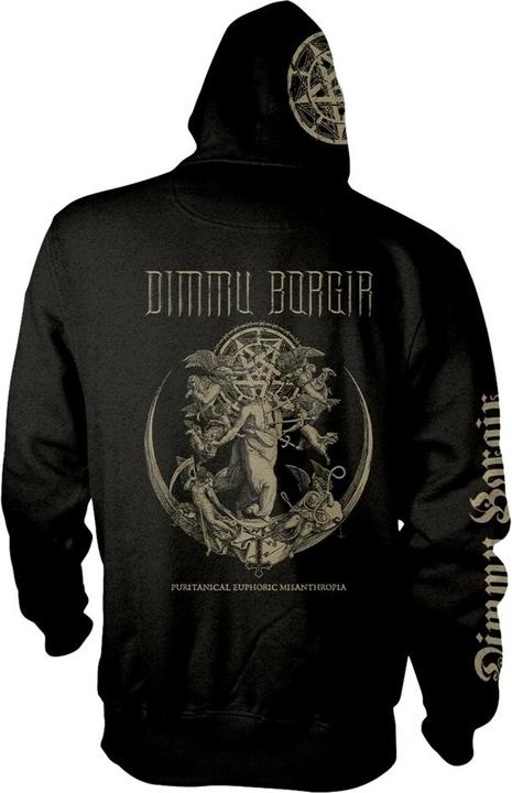 Actual product image Dimmu Borgir Puritanical Euphoric Misanthropia (Black) Zipper-H (L)
