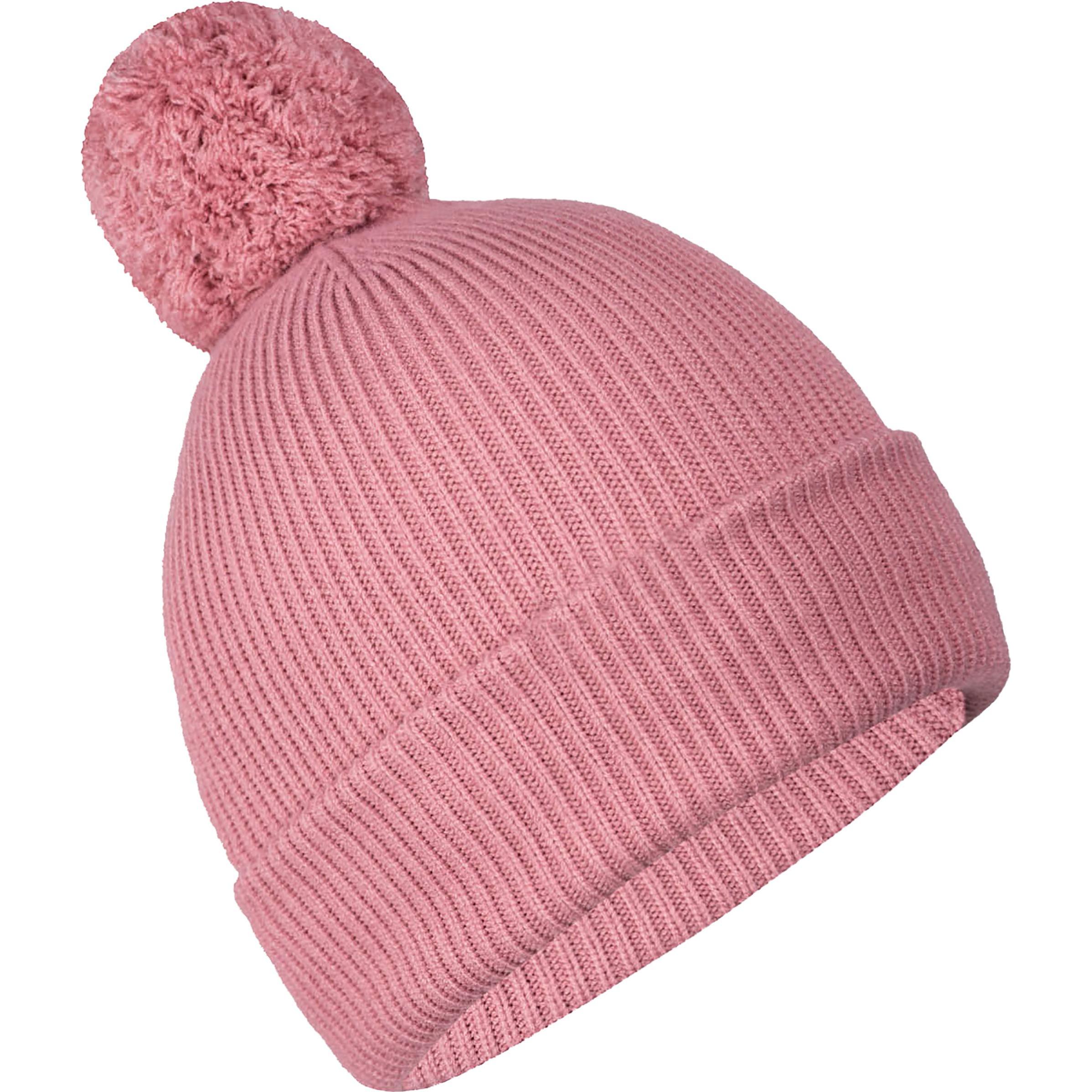 Trollkids, Mädchen, Mütze, Holmenkollen Bobble Mütze, Rosa, (48 - 52)
