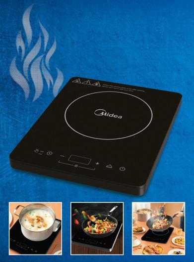 Produktbild Midea Kochplatte Induktion ø 17 cm 35x28x6.5 cm