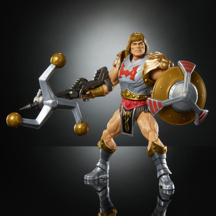 Actual product image Mattel Masters of the Universe: New Eternia Masterverse Action Figure Flying Fist He-Man 18 cm
