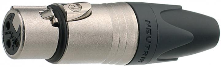 Actual product image Neutrik NC3FXX XLR coupling 3-pole