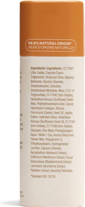 Produktbild Attitude Oceanly Plastic-Free Light Coverage Foundation Stick with Titanium Dioxide (Caramel)