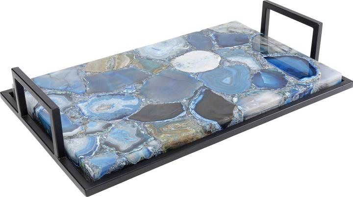 Produktbild Kare Design Deko Tablett Francis Achat 43x33cm